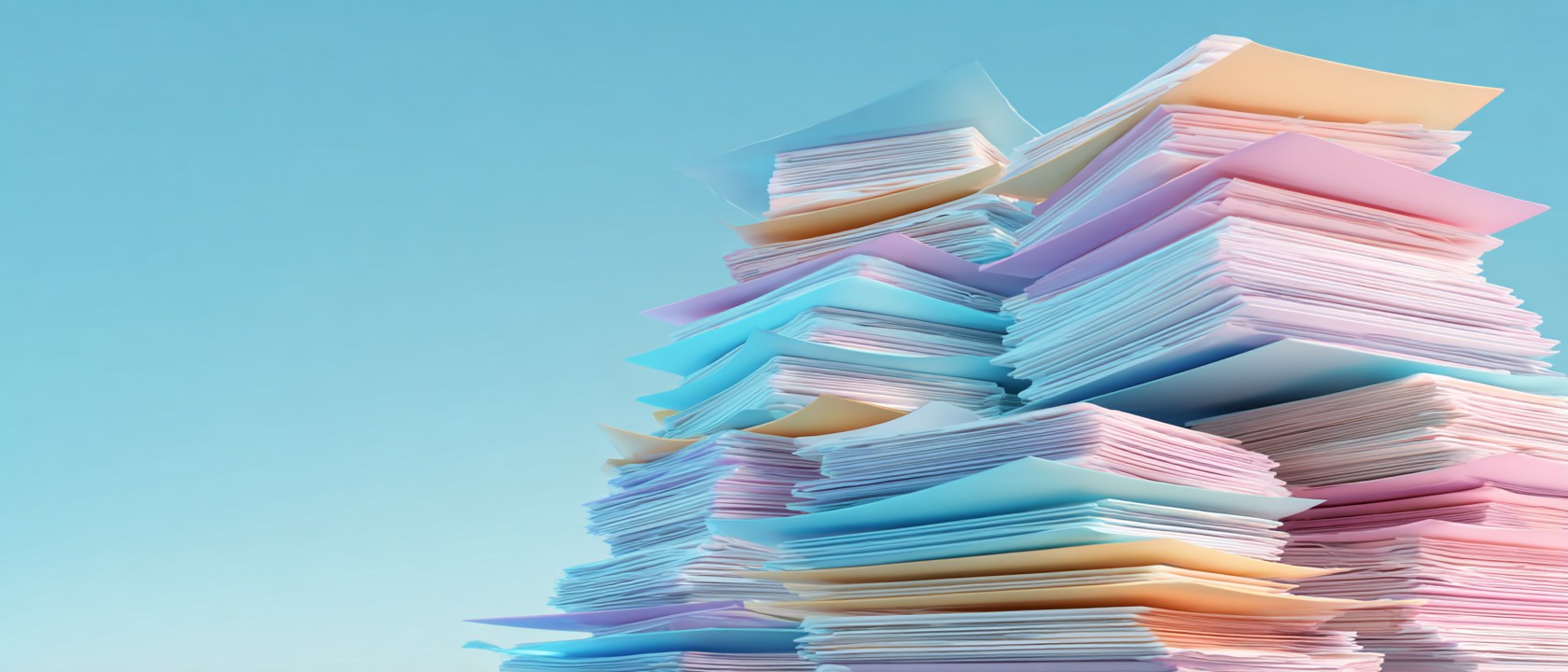 massor av dokument