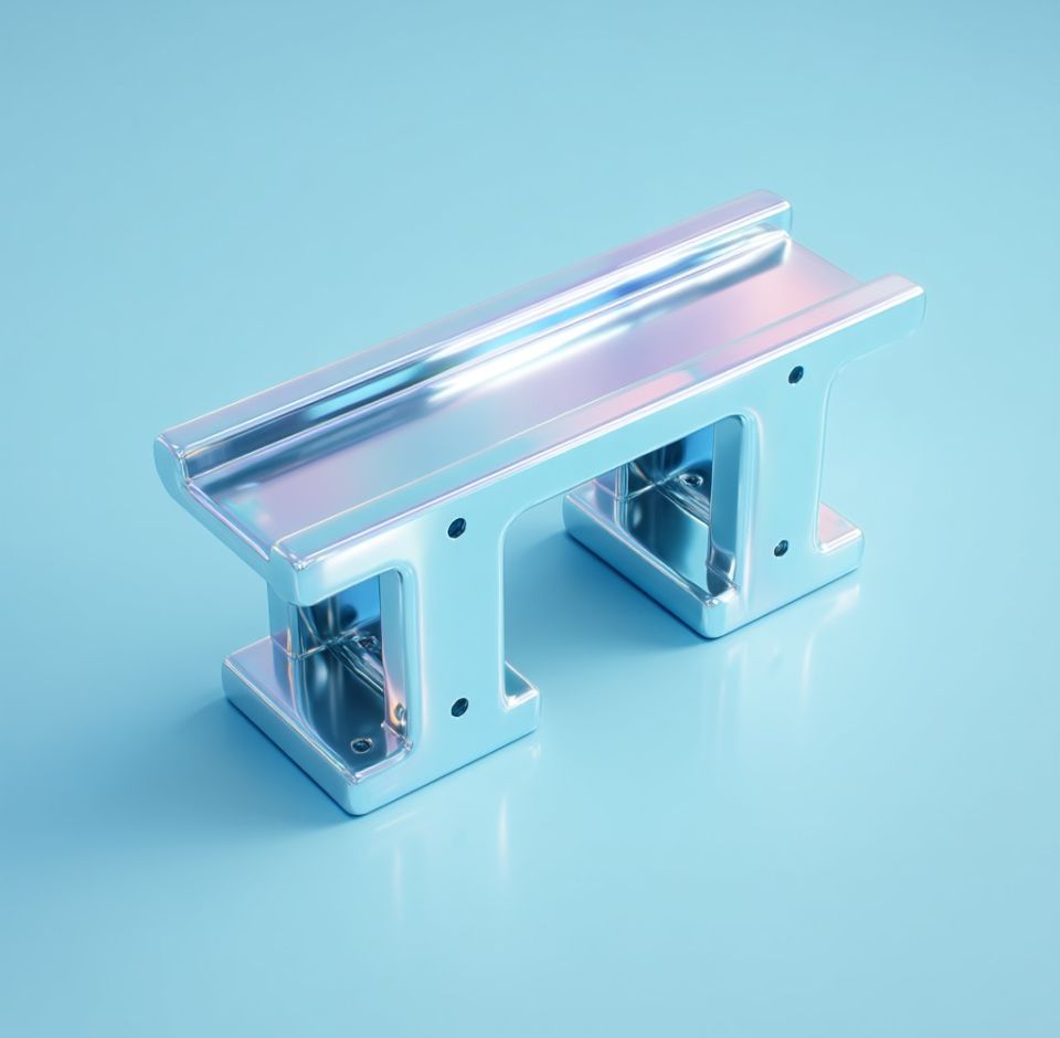 ett stabilt block av stål