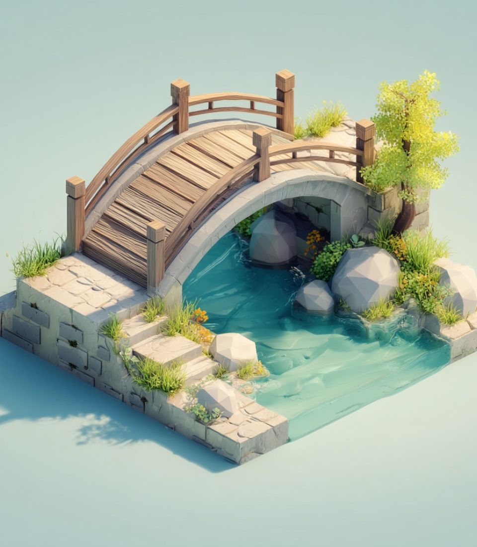 en gammal stabil bro