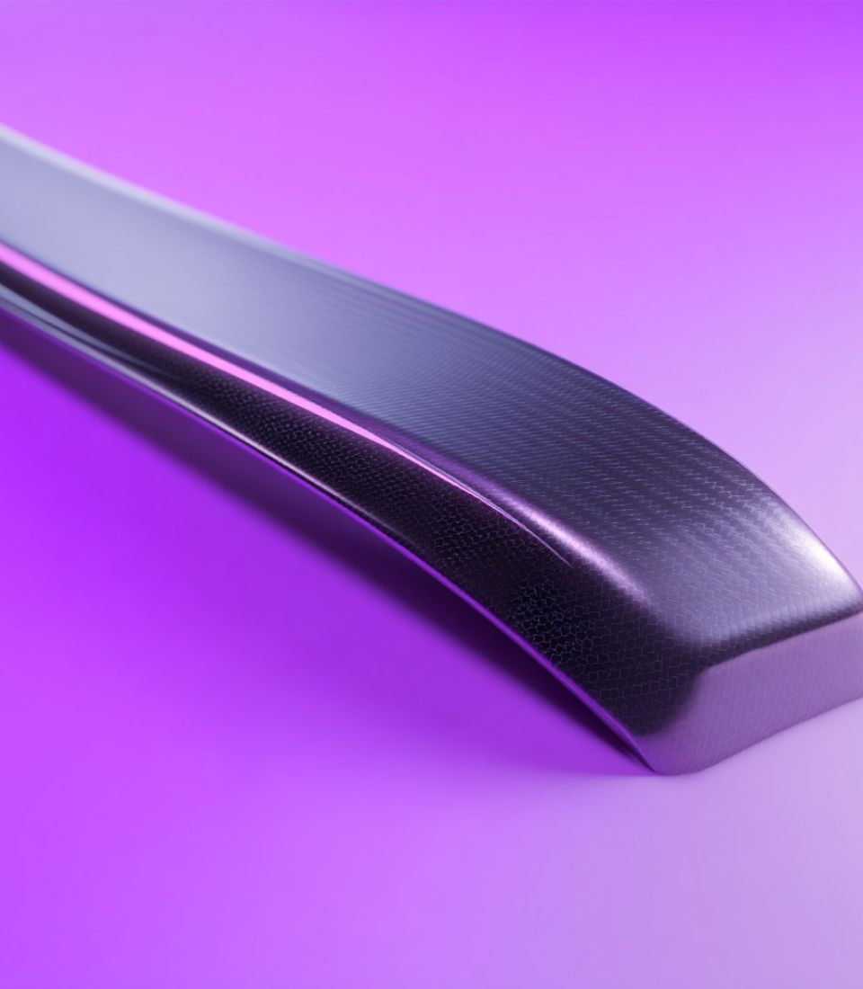 en lättvikts-kolfiber profil