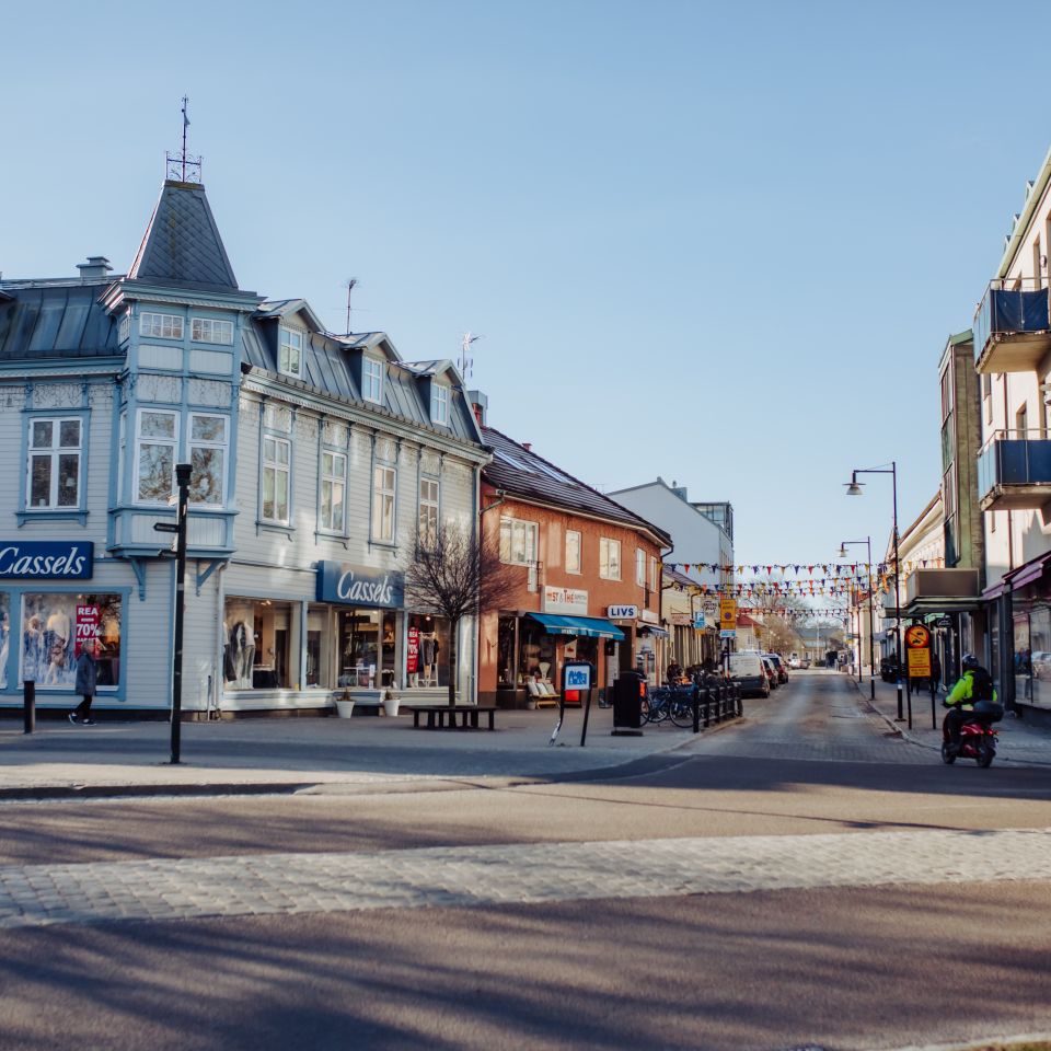 En bild på Kungsbacka innerstad